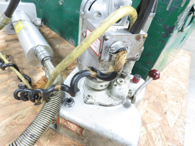 Greenlee One Shot Hydraulic Bender 883-4 Set 1.25-3" Rigid Conduit Needs Rebuilt