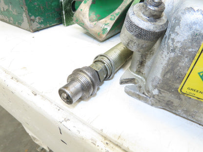 Greenlee One Shot Hydraulic Bender 883-4 Set 1.25-3" Rigid Conduit Needs Rebuilt