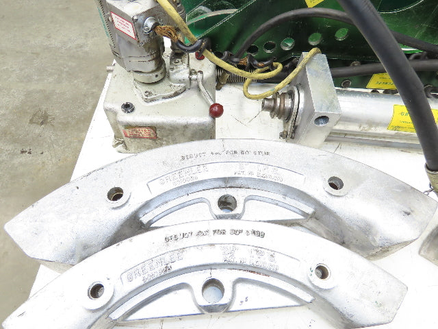 Greenlee One Shot Hydraulic Bender 883-4 Set 1.25-3" Rigid Conduit Needs Rebuilt