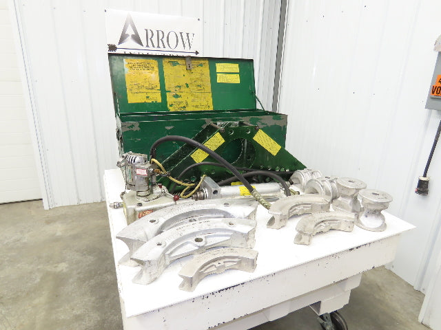 Greenlee One Shot Hydraulic Bender 883-4 Set 1.25-3" Rigid Conduit Needs Rebuilt