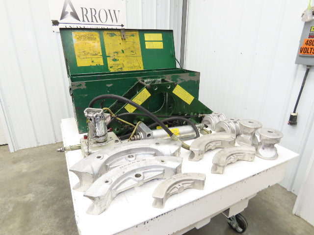 Greenlee One Shot Hydraulic Bender 883-4 Set 1.25-3" Rigid Conduit Needs Rebuilt
