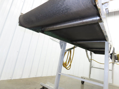 Wardcraft 24"x 10' Portable Incline Belt Conveyor .33Hp 3PH Chain Drive 36FPM