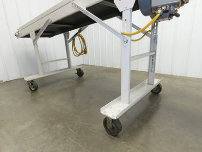 Wardcraft 24"x 10' Portable Incline Belt Conveyor .33Hp 3PH Chain Drive 36FPM