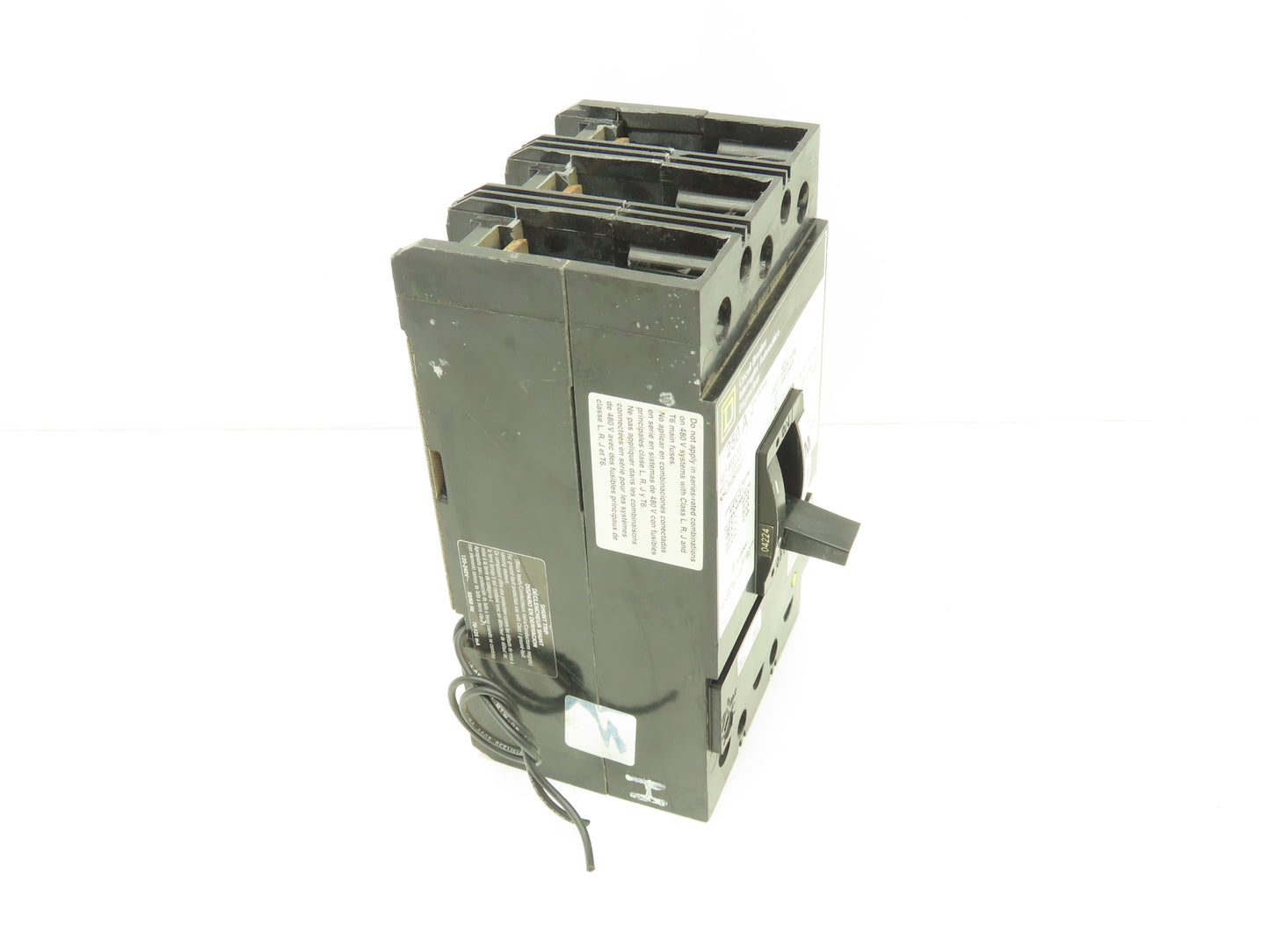 Square D 12-718031-11 Circuit Breaker 250A 600V 3 Pole W/Shunt Trip Type KAAL
