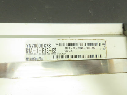 CKD SRL2-00-63NB300 Pneumatic Rodless Air Cylinder Slide 63mm Bore 300mm Stroke