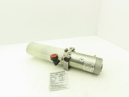 Concentric 24MG2A2-HE Hydraulic Pump Motor 24V Off Toyota 8HBW23 Pallet Jack