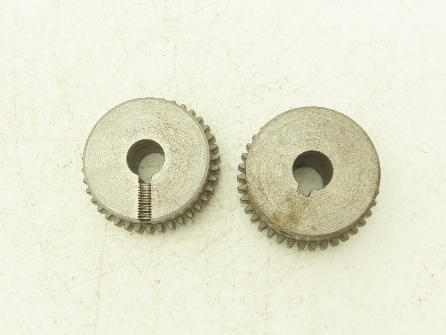 Gear Coupling With Nylon Sleeve Set 18mm Bore Both Sides 1/4" Keyway