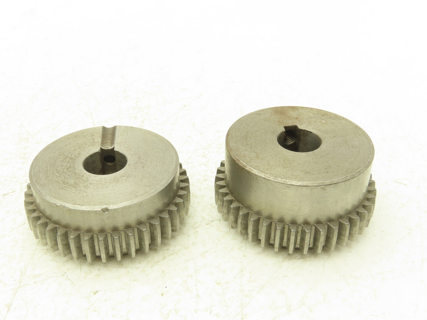 Gear Coupling With Nylon Sleeve Set 18mm Bore Both Sides 1/4" Keyway