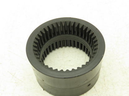 Gear Coupling With Nylon Sleeve Set 18mm Bore Both Sides 1/4" Keyway