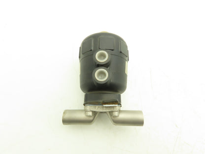 Burkert 134311 Diaphragm Valve 2 way Type 2031 SS 21,3 x 1,6 Socket Weld 145 PSI
