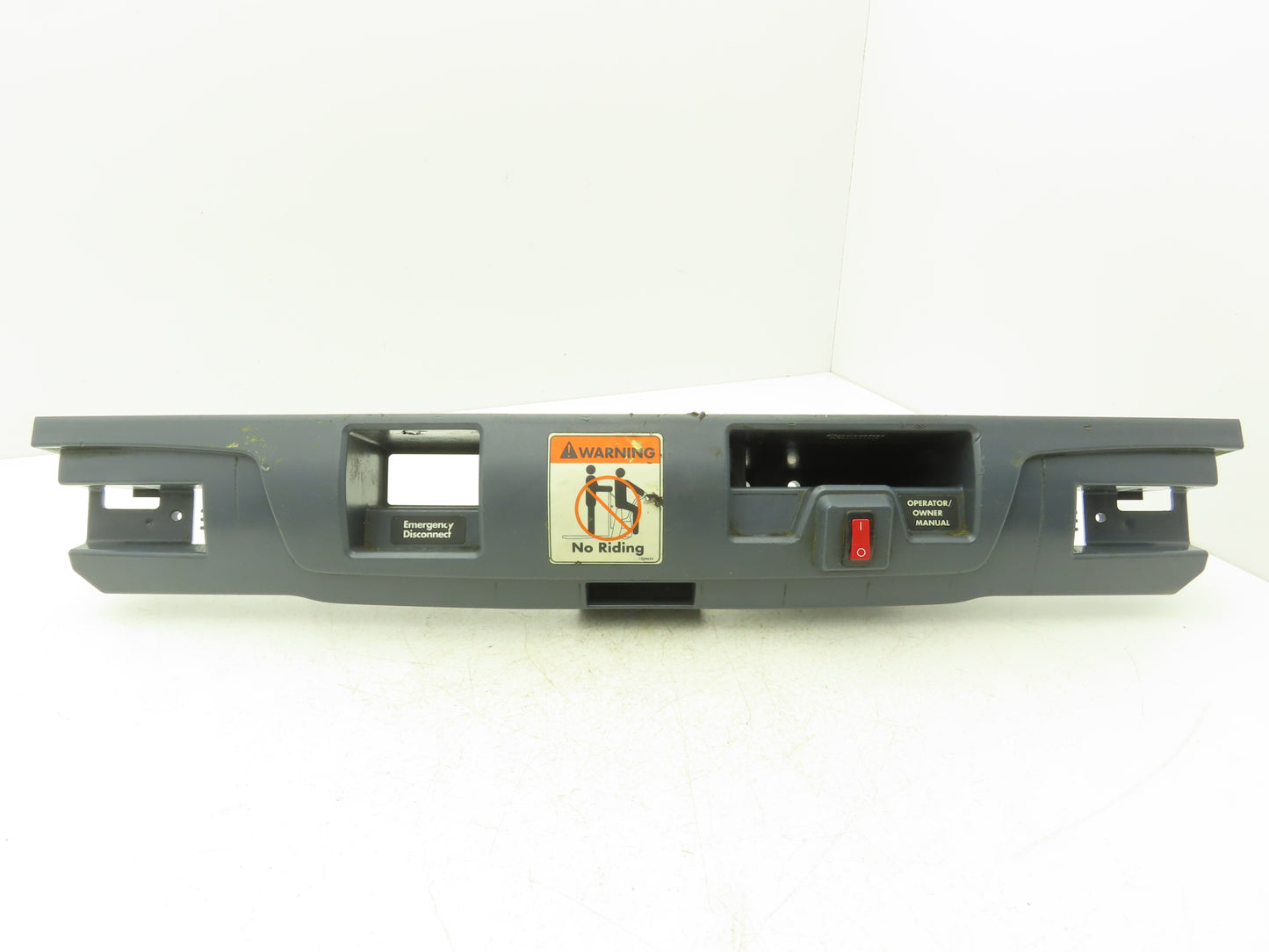 Toyota 8HBW23 Dash Plastic Cover Removed From 8HBW23 Walkie Pallet Jack