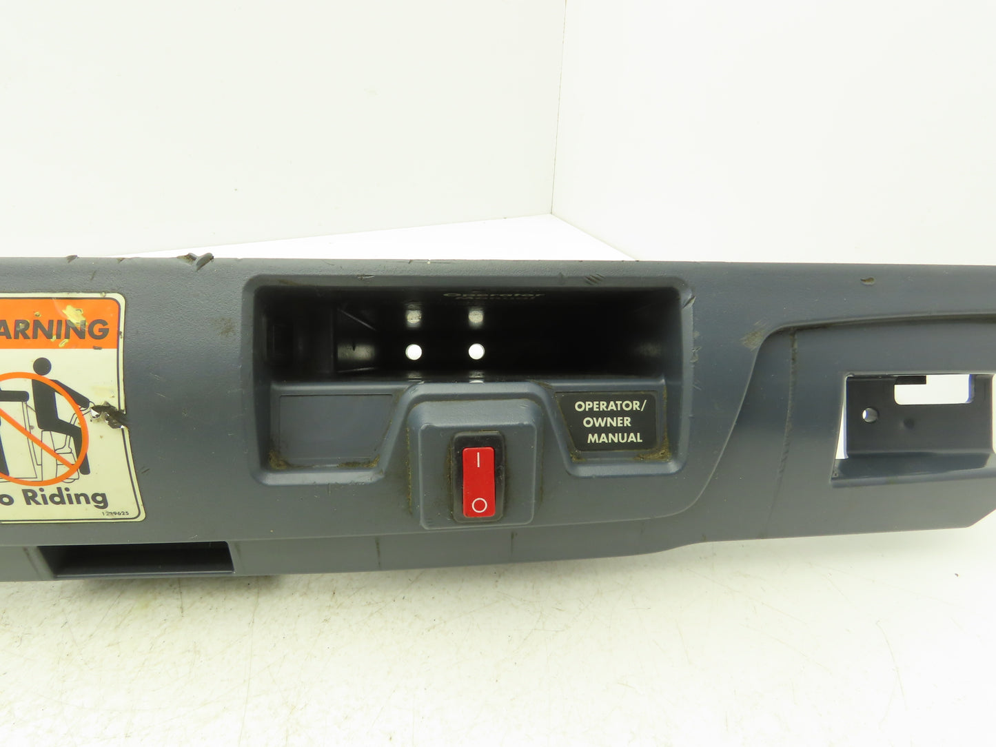 Toyota 8HBW23 Dash Plastic Cover Removed From 8HBW23 Walkie Pallet Jack
