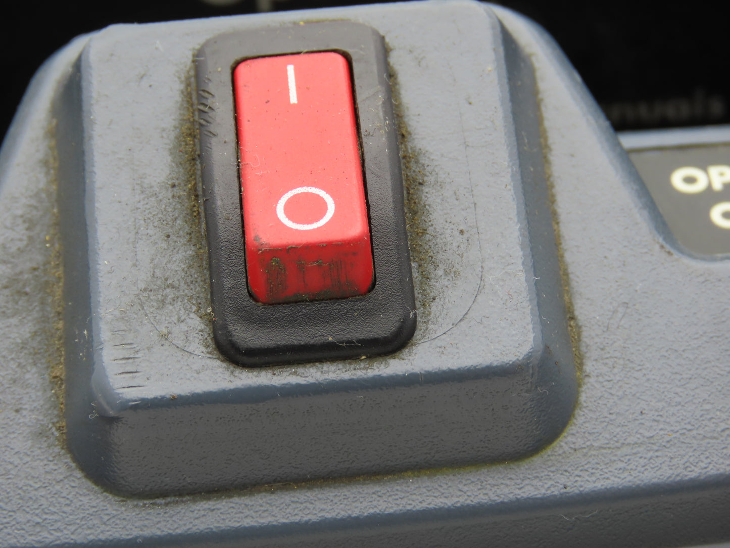 Toyota 8HBW23 Dash Plastic Cover Removed From 8HBW23 Walkie Pallet Jack