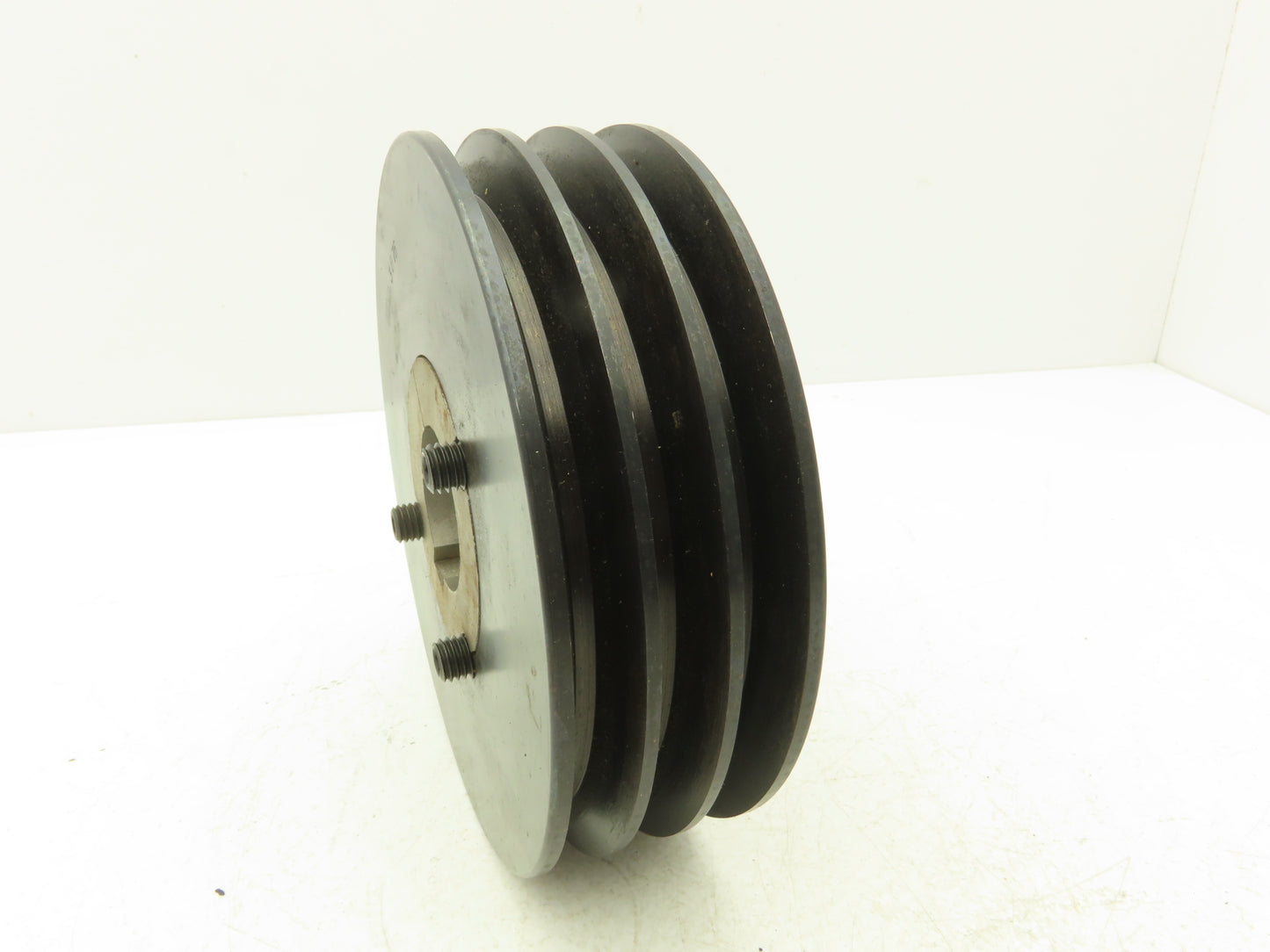Martin 3B76 3 Groove V-Belt Pulley 8" OD A,B Belt Section 2517 Bushing 1-7/8"