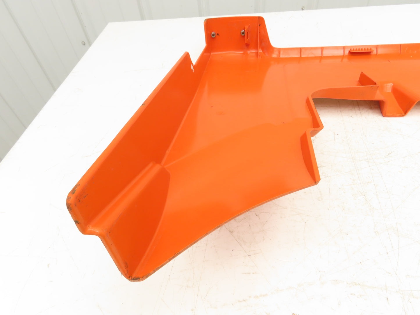 Toyota 8HBW23 Large Orange Shroud Cover Removed From 8HBW23 Walkie Pallet Jack