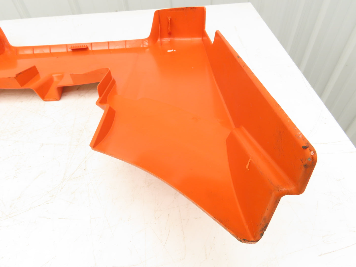 Toyota 8HBW23 Large Orange Shroud Cover Removed From 8HBW23 Walkie Pallet Jack