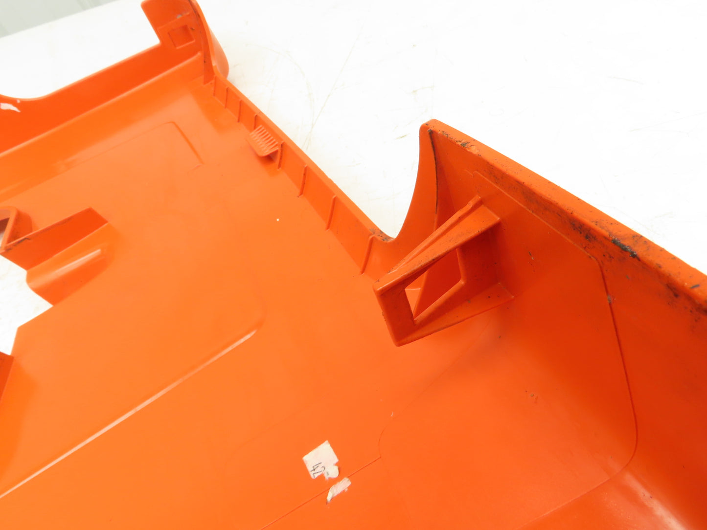 Toyota 8HBW23 Large Orange Shroud Cover Removed From 8HBW23 Walkie Pallet Jack