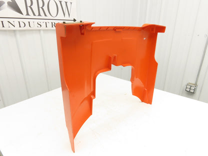Toyota 8HBW23 Large Orange Shroud Cover Removed From 8HBW23 Walkie Pallet Jack