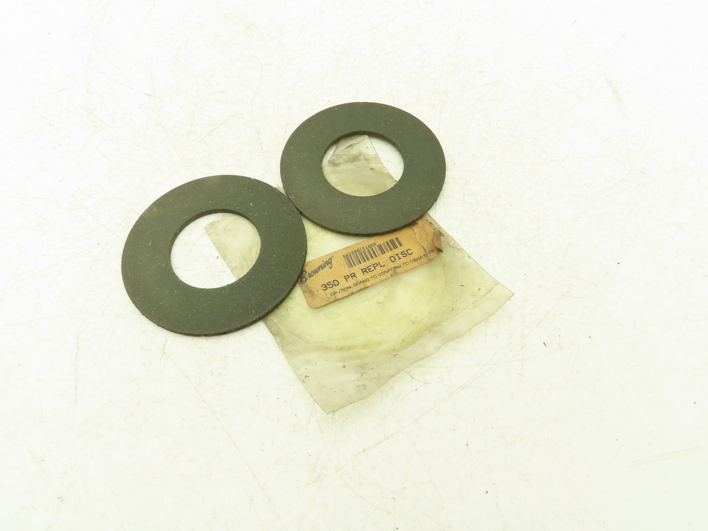 Browning 35D PR Torque Limiter Repl Disc Limiter Disc Accessory Set of 2 Discs
