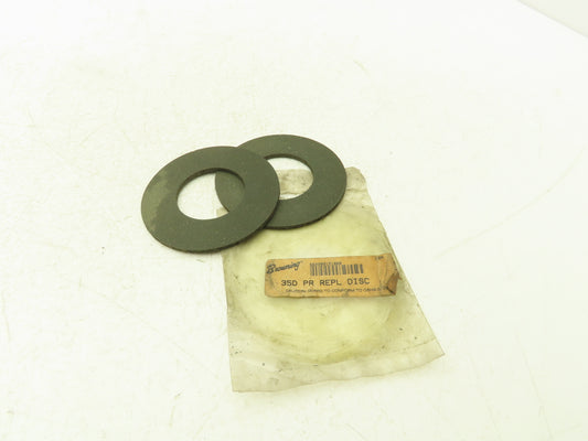 Browning 35D PR Torque Limiter Repl Disc Limiter Disc Accessory Set of 2 Discs