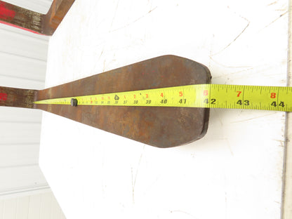 Cascade 7000025 4x42" Class 2 Steel Forklift Forks 16" Carriage 1-Pair