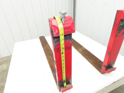 Cascade 7000025 4x42" Class 2 Steel Forklift Forks 16" Carriage 1-Pair