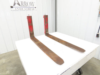 Cascade 7000025 4x42" Class 2 Steel Forklift Forks 16" Carriage 1-Pair