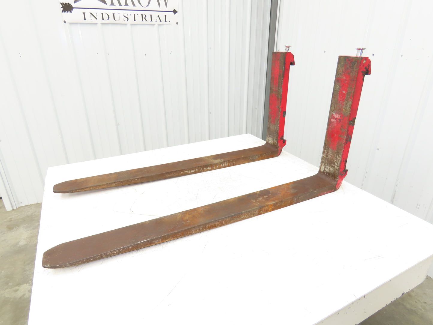 Cascade 7000025 4x42" Class 2 Steel Forklift Forks 16" Carriage 1-Pair
