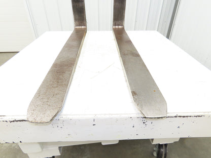 Cascade 7000027 4-3/4 X 47" Class 3 Steel Forklift Forks 20" Carriage 1-Pair