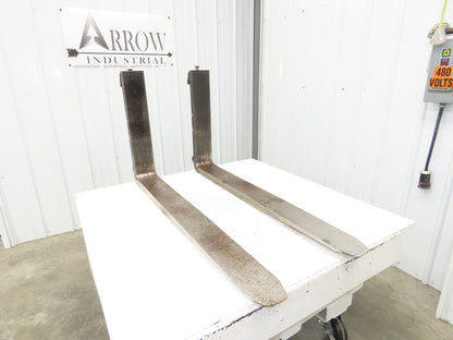 Cascade 7000027 4-3/4 X 47" Class 3 Steel Forklift Forks 20" Carriage 1-Pair
