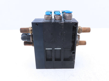 MAC 92 Series MAConnect 3-Station Pneumatic Solenoid Valve Manifold Assembly 24V