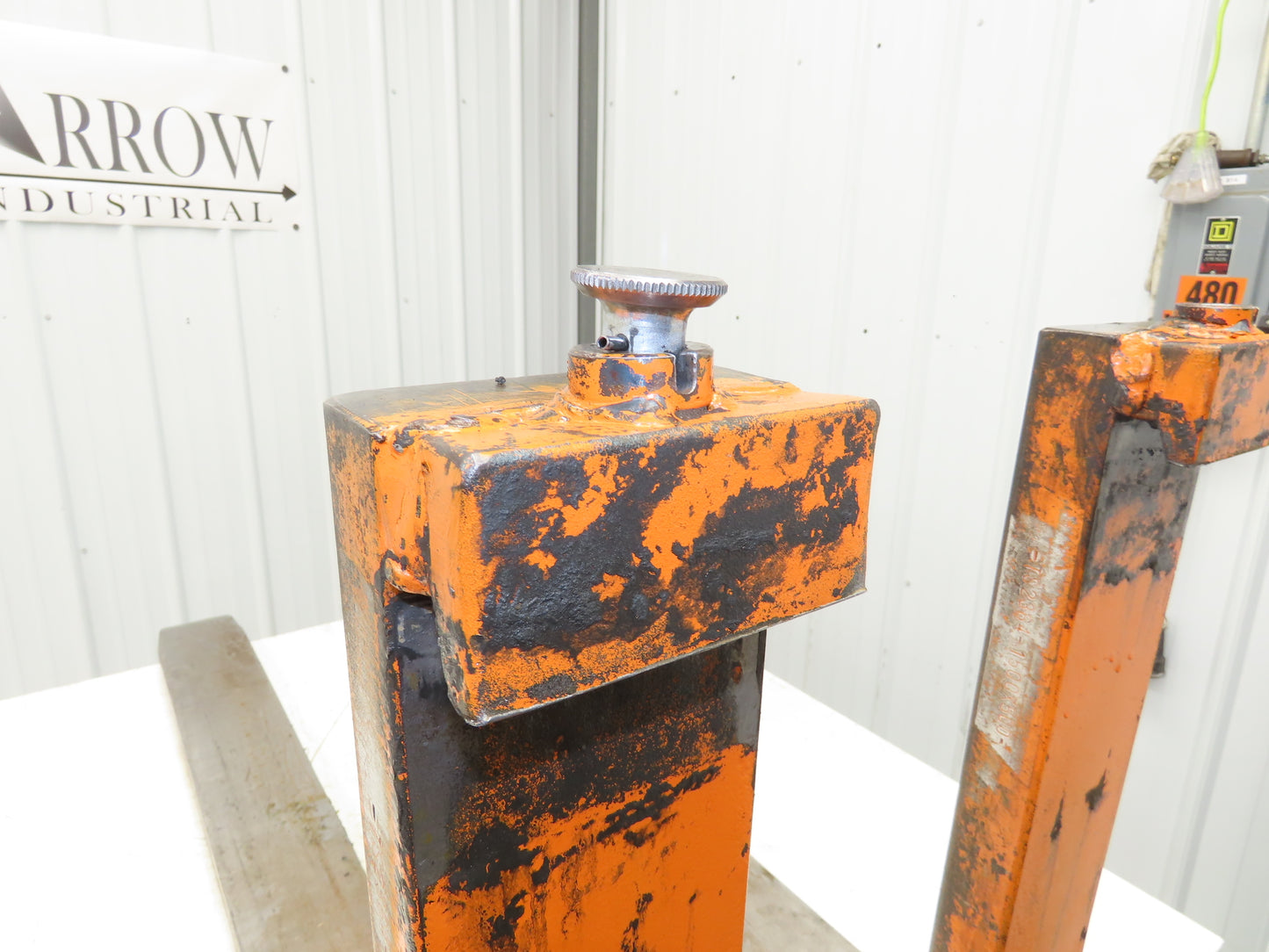 Class 3 Steel Forklift Forks Pair 4-3/4 X 47.5"  20" Carriage TS2364-1500X500