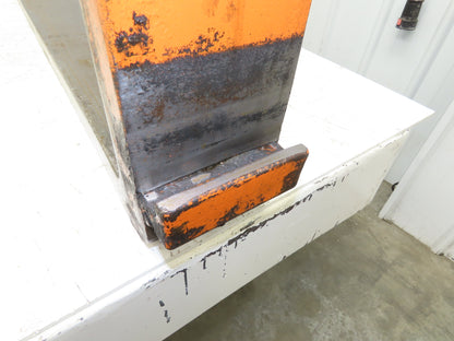 Class 3 Steel Forklift Forks Pair 4-3/4 X 47.5"  20" Carriage TS2364-1500X500