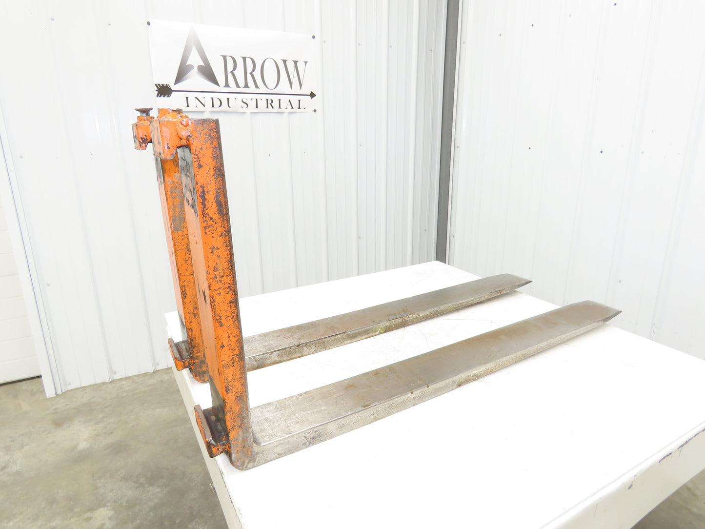 Class 3 Steel Forklift Forks Pair 4-3/4 X 47.5"  20" Carriage TS2364-1500X500