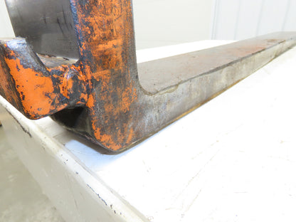 Class 3 Steel Forklift Forks Pair 4-3/4 X 47.5"  20" Carriage TS2364-1500X500