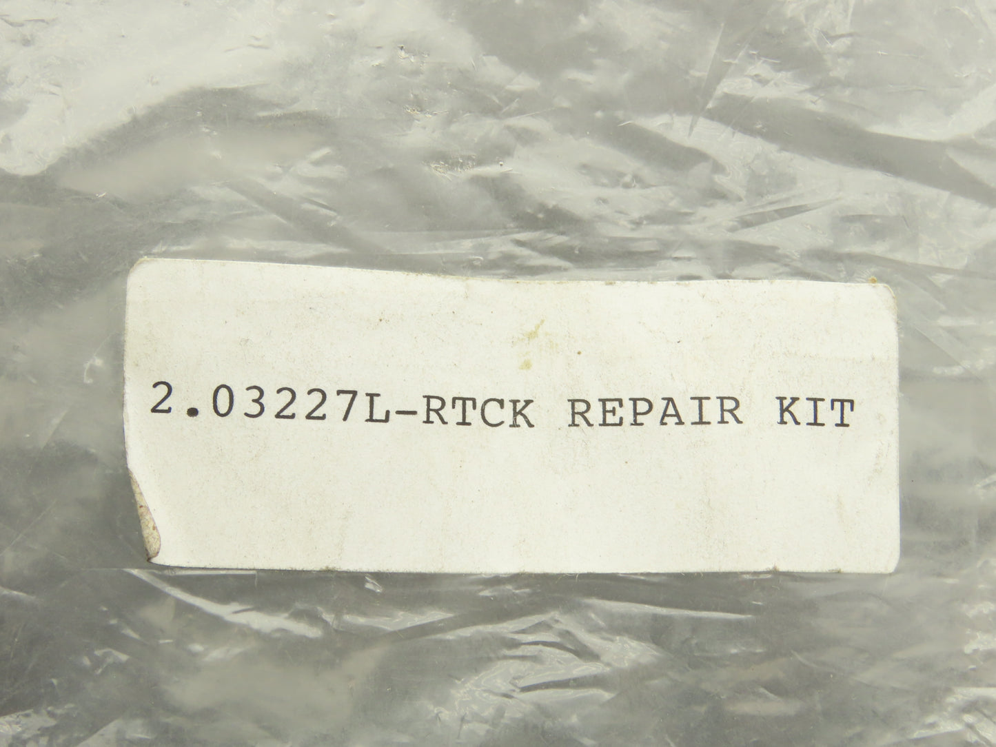 2.03227L-RTCK Repair Kit w/O-Rings Plate 4 Blocks