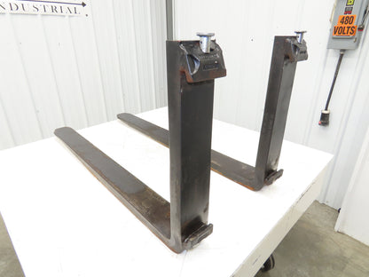 Cascade 7000025 4x42" Class 2 Steel Forklift Forks 16" Carriage 1-Pair