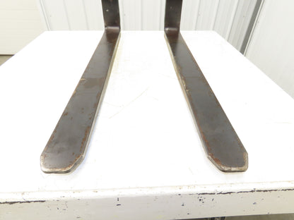 Cascade 7000025 4x42" Class 2 Steel Forklift Forks 16" Carriage 1-Pair
