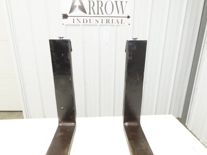 Cascade 7000025 4x42" Class 2 Steel Forklift Forks 16" Carriage 1-Pair