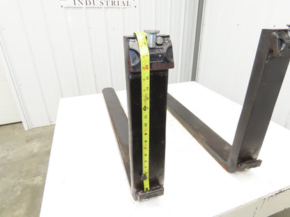 Cascade 7000025 4x42" Class 2 Steel Forklift Forks 16" Carriage 1-Pair