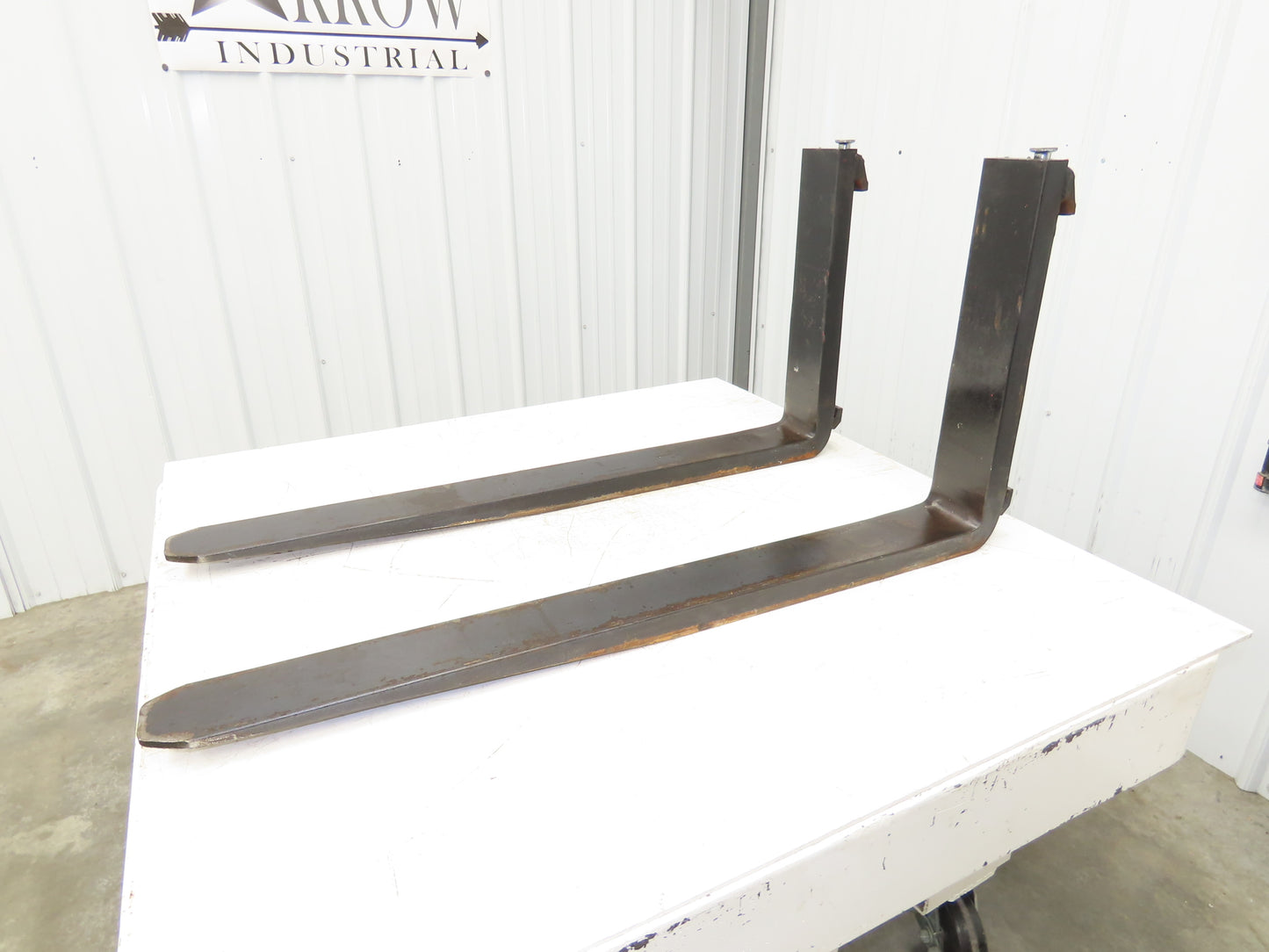 Cascade 7000025 4x42" Class 2 Steel Forklift Forks 16" Carriage 1-Pair