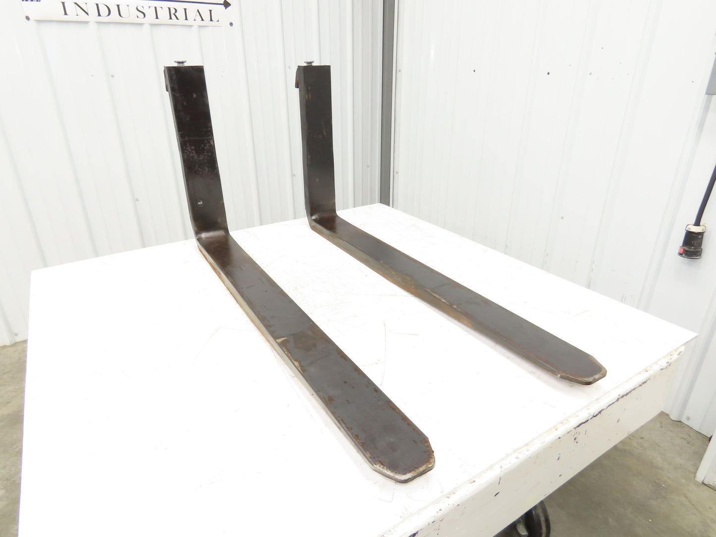 Cascade 7000025 4x42" Class 2 Steel Forklift Forks 16" Carriage 1-Pair
