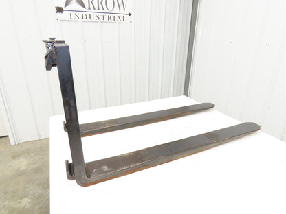 Cascade 7000025 4x42" Class 2 Steel Forklift Forks 16" Carriage 1-Pair
