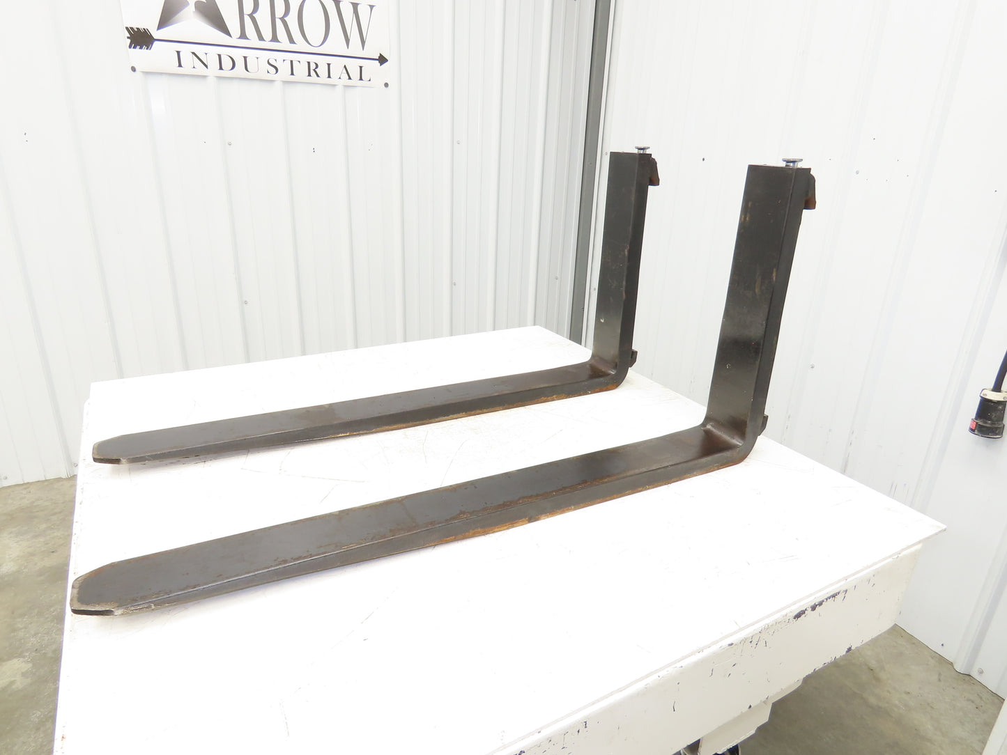 Cascade 7000025 4x42" Class 2 Steel Forklift Forks 16" Carriage 1-Pair