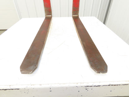 Cascade 7000025 4x42" Class 2 Steel Forklift Forks 16" Carriage 1-Pair