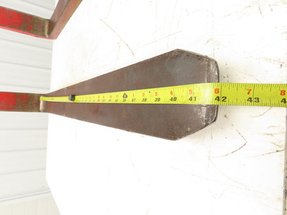 Cascade 7000025 4x42" Class 2 Steel Forklift Forks 16" Carriage 1-Pair