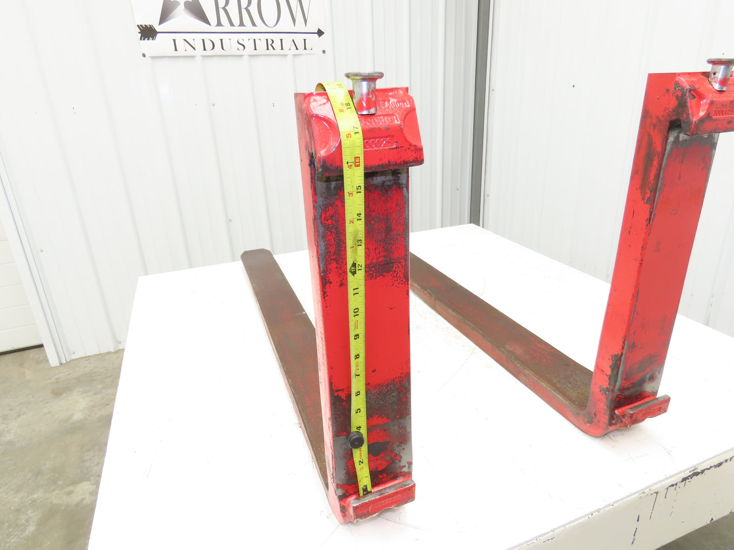 Cascade 7000025 4x42" Class 2 Steel Forklift Forks 16" Carriage 1-Pair