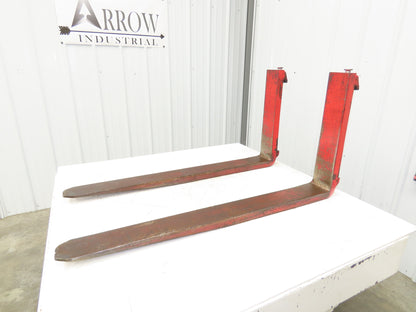 Cascade 7000025 4x42" Class 2 Steel Forklift Forks 16" Carriage 1-Pair