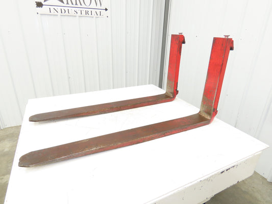 Cascade 7000025 4x42" Class 2 Steel Forklift Forks 16" Carriage 1-Pair