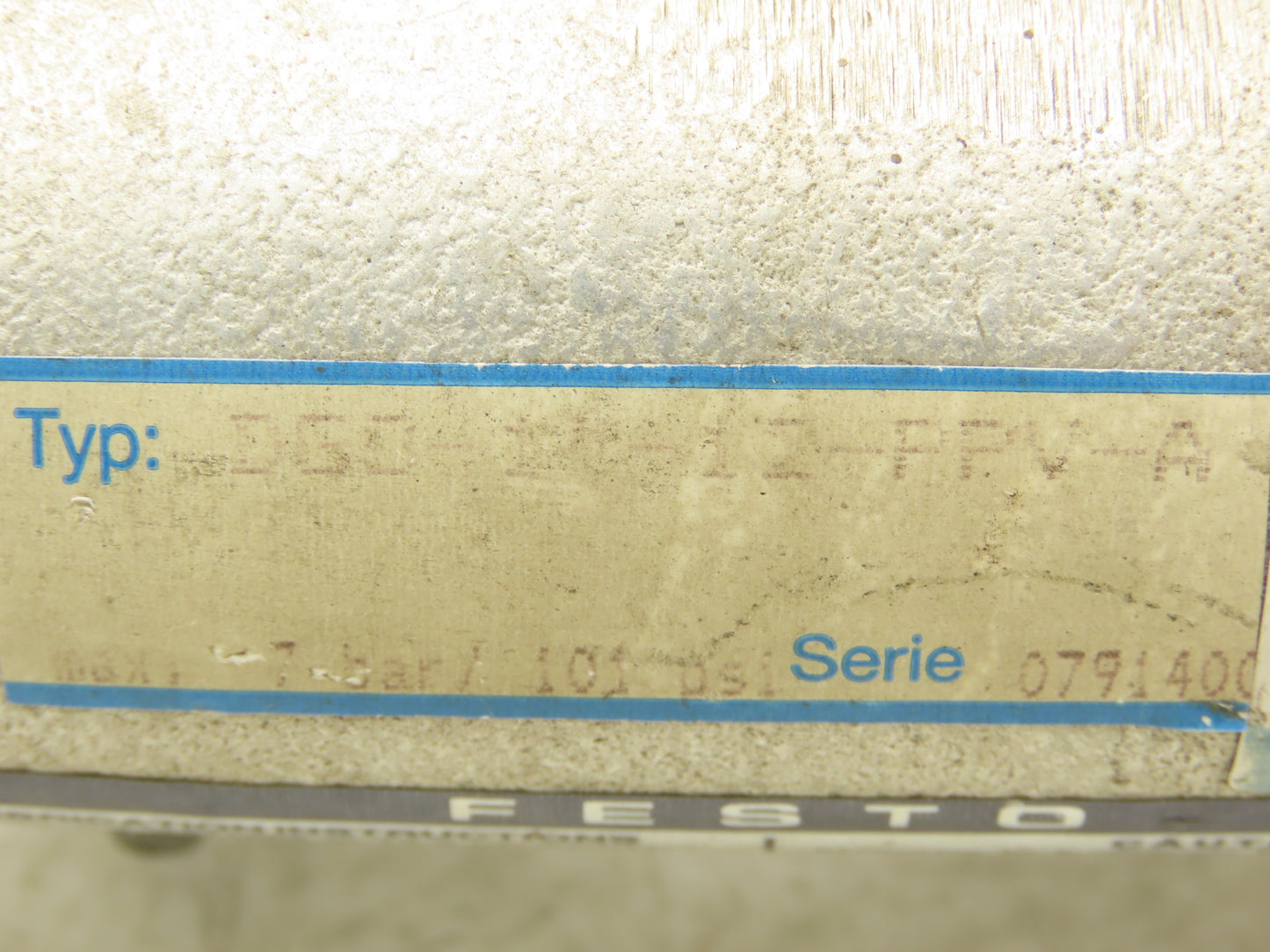 Festo DGO-1"-12"-PPV-A Pneumatic Linear Cylinder Travel Rod 1"x12" Housing 2"x6"